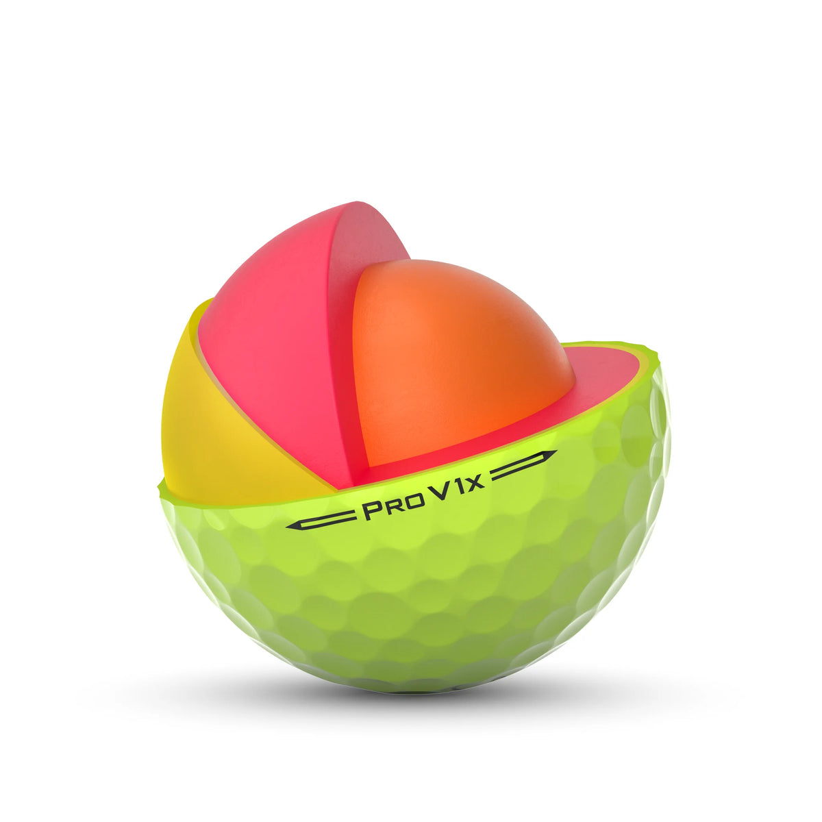 Yellow 12 Pack Golf Balls V723