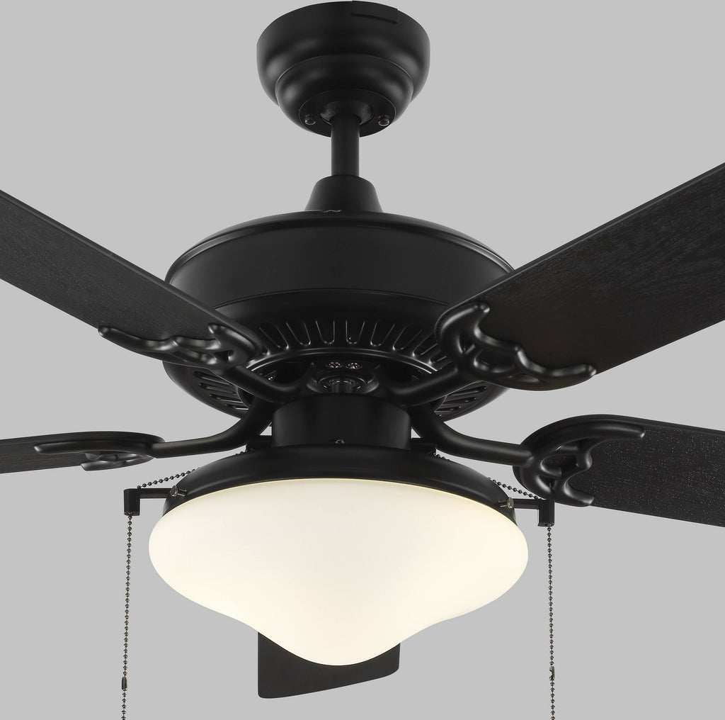 Matte Black Outdoor LED Ceiling Fan N82317