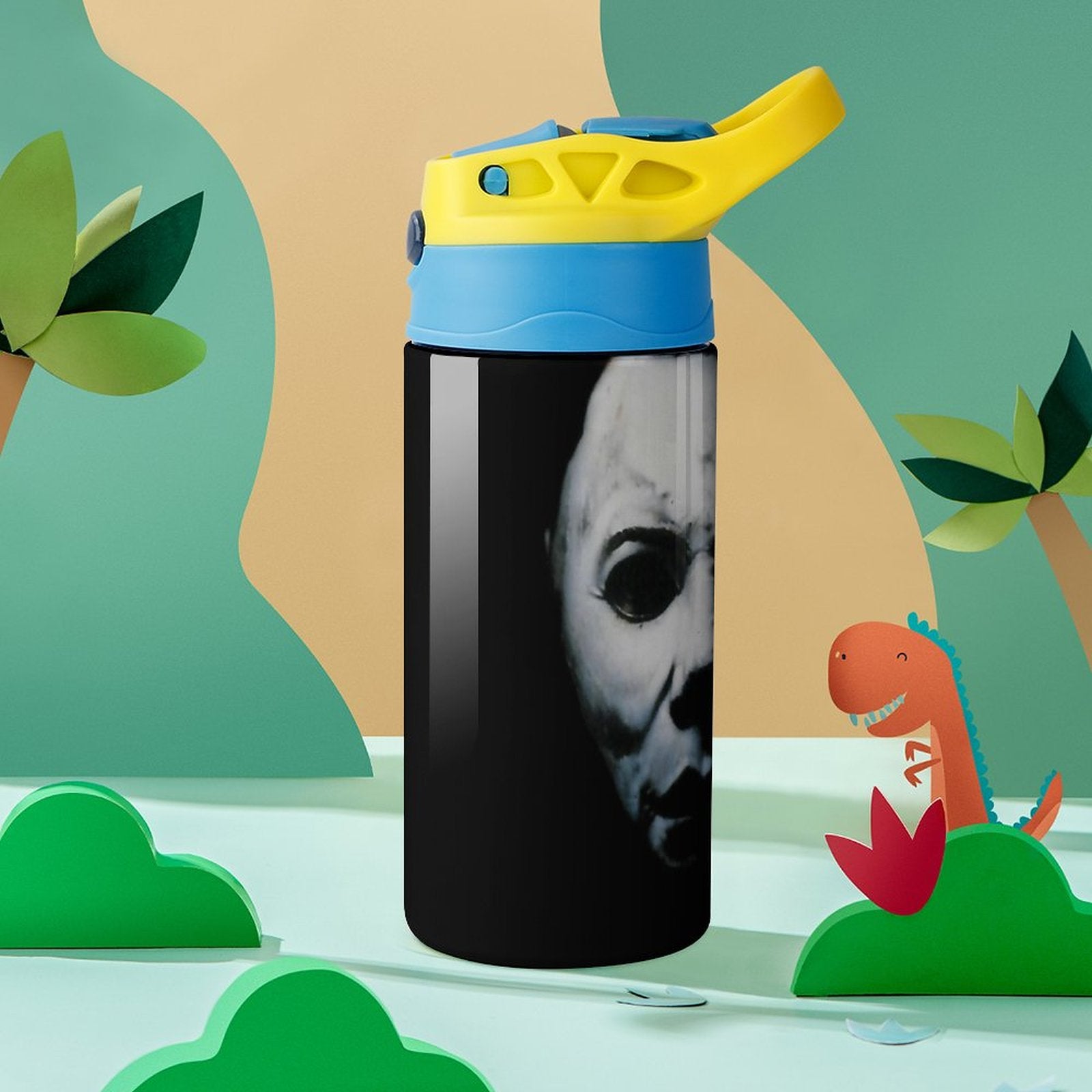 Insulated Stainless Steel Water Bottle with Straw N66697