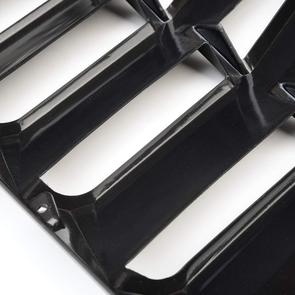 Matte Black Rear Window Louvers for Chevy Camaro T6898