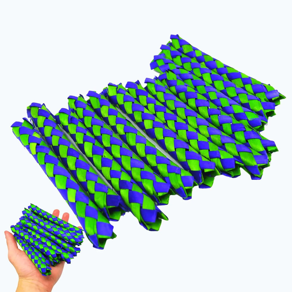 12 Finger Traps (5.50" X 0.75") Orange C550066