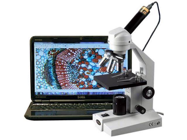 40X-800X Student Compound Microscope with Digital Camera N853