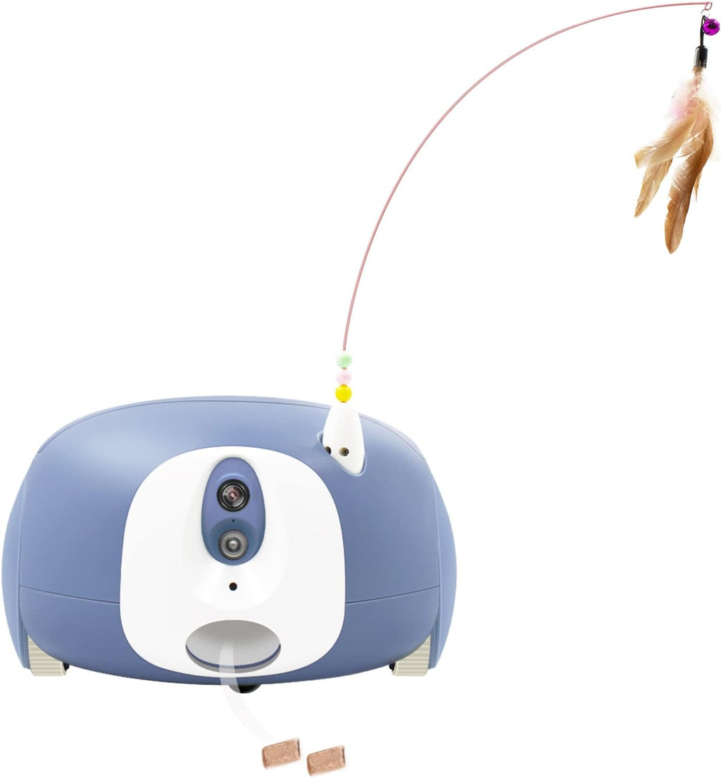 1080P HD Pet Camera Robot with Treat Dispenser I34831
