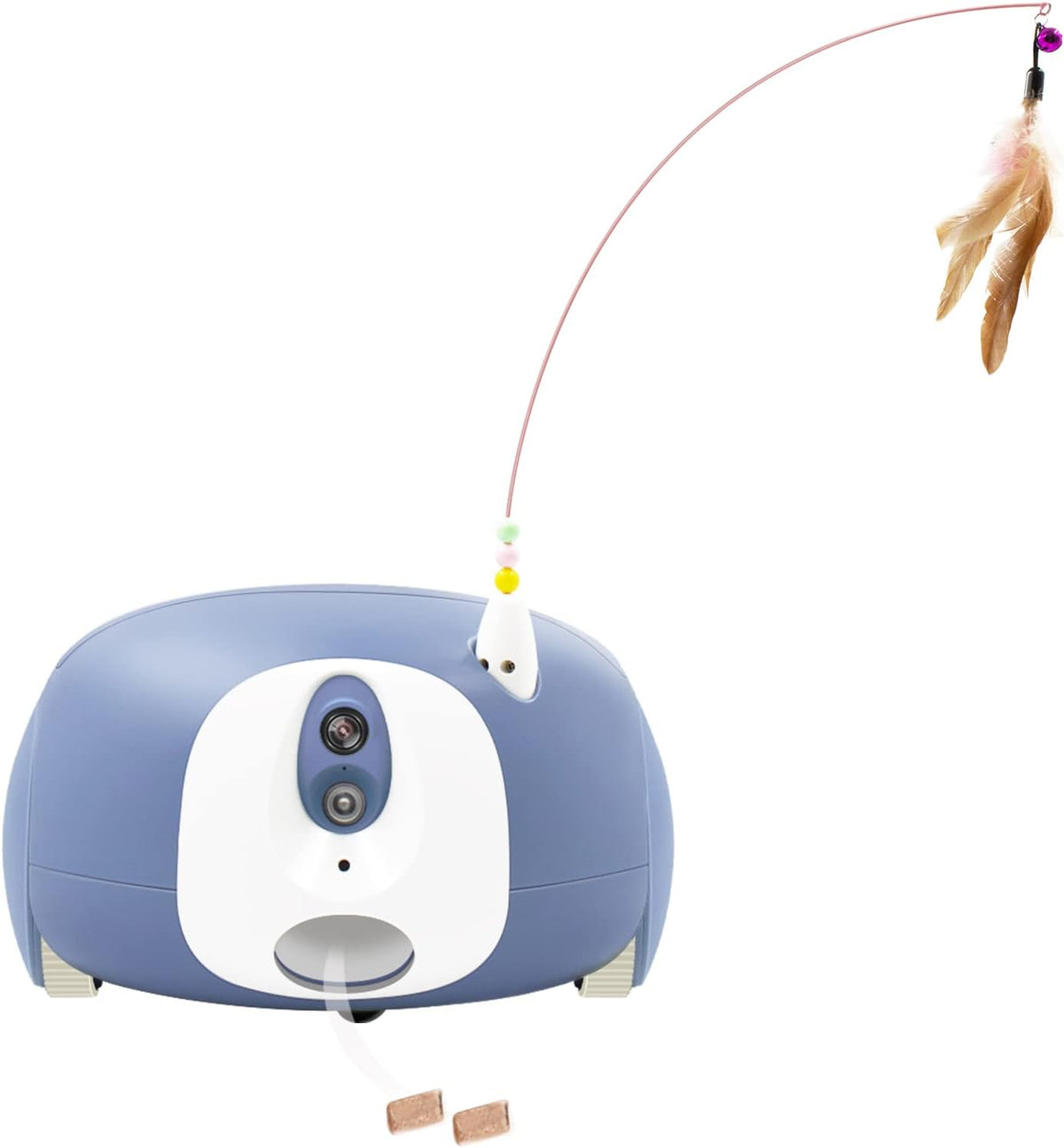 1080P HD Pet Camera Robot with Treat Dispenser I34831