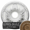 Granada Ceiling Medallion, Hand-Painted Rubbed Bronze D81951