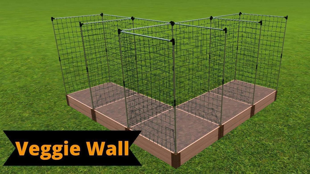Raised Garden Bed L Shaped 12 x 12 x 16.5 E6194