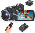 2.7K 30FPS 36MP 16X Vlogging Camera with Flip Screen and Two Batteries B749860