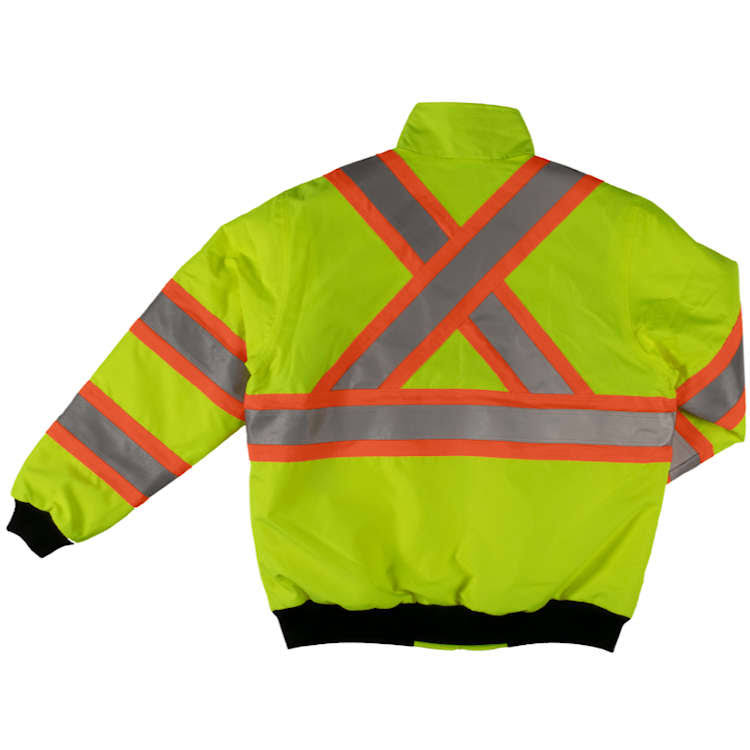 Black Sherpa Lined Safety Bomber XL Y96781