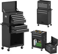 Red 6-Drawer Rolling Tool Chest with Sliding Drawers N78809