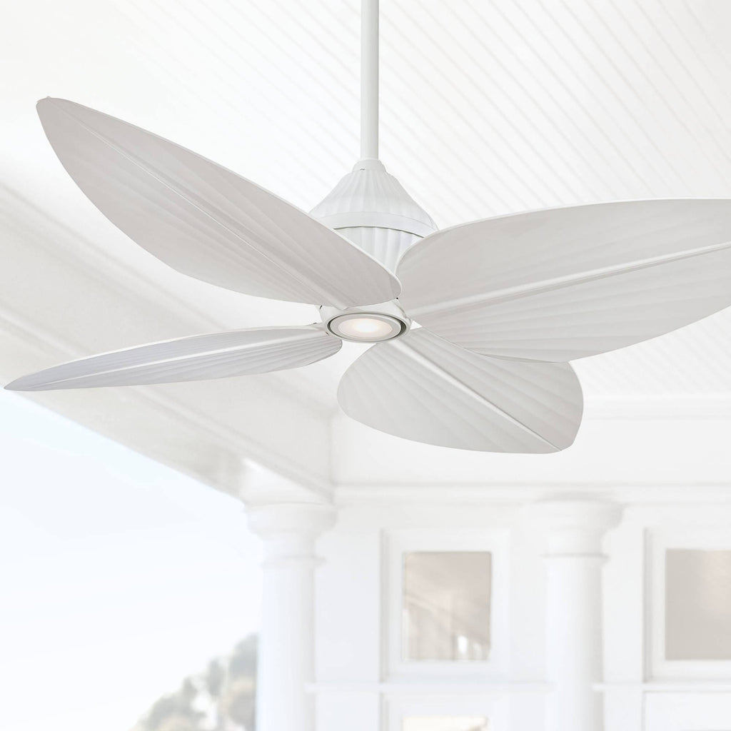 52x22 LED Ceiling Fan Flat White N26694