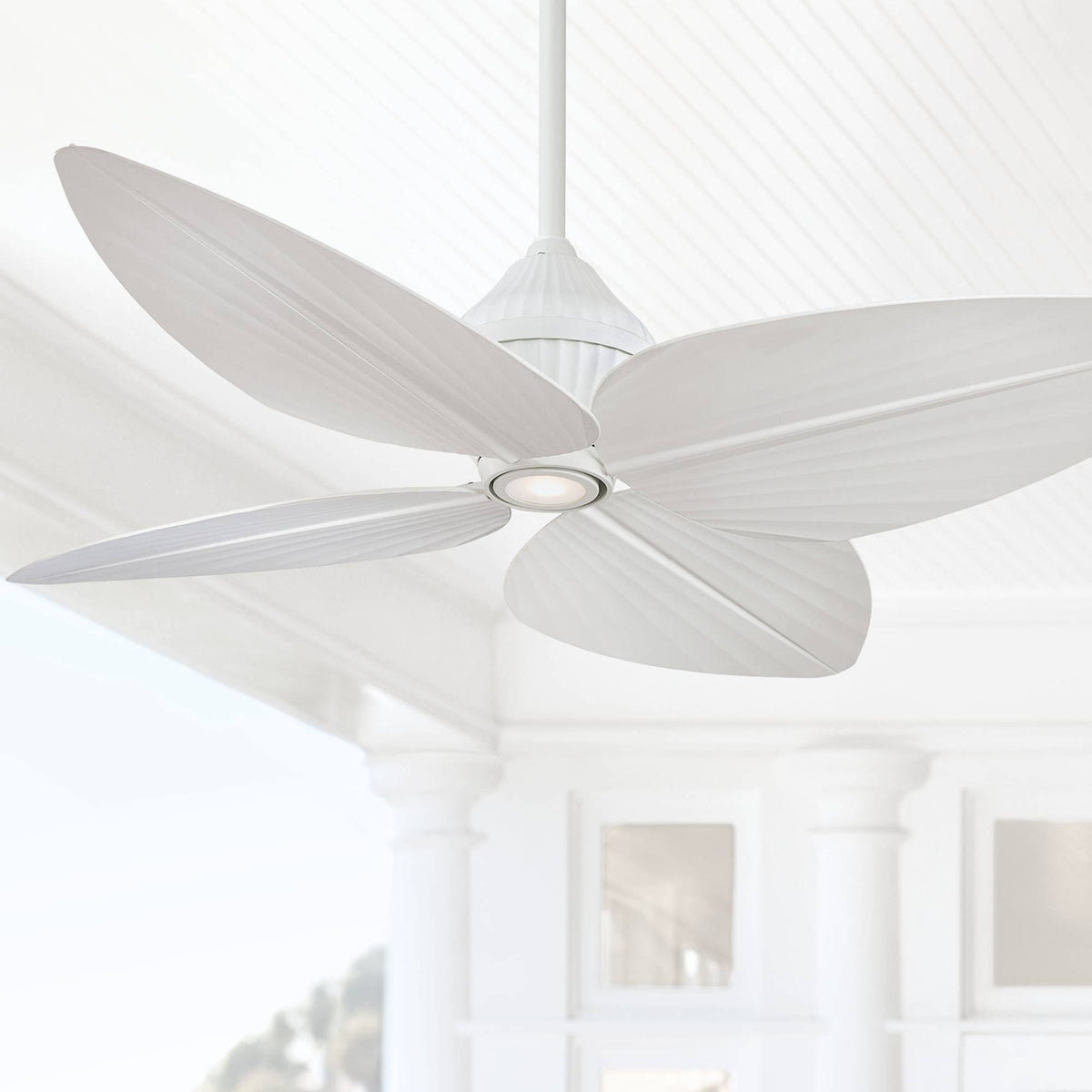 52x22 LED Ceiling Fan Flat White N26694