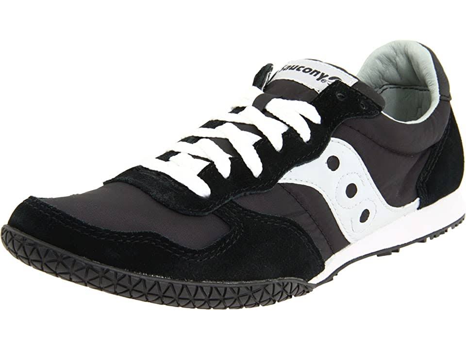 Black Silver Saucony Bullet B5766