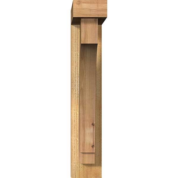 Rough Sawn Bracket with Offset Brace M1027