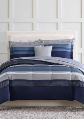 Twin XL Blue Bed in a Bag H3414