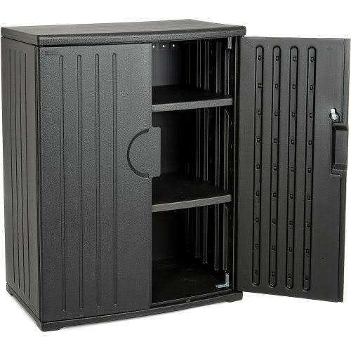 Black Storage Cabinet P272