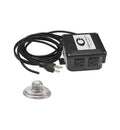 Satin Gold Air Activation Switch for Disposer T1163
