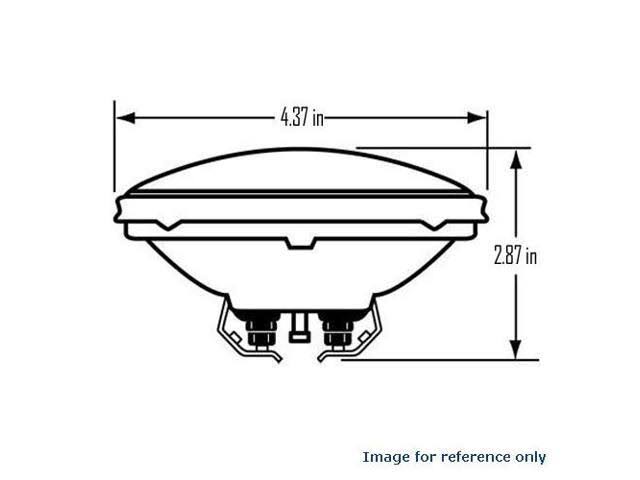 100w Incandescent Sealed Beam Spotlight I8607