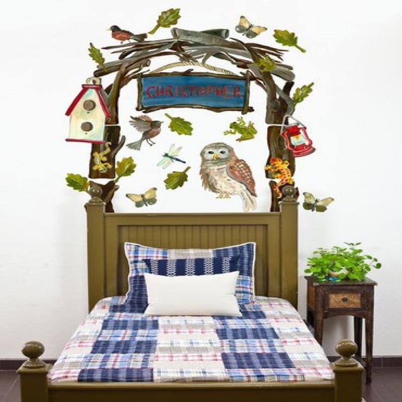 Woodsy Arbor Peel and Place Wall Decal Set B94964