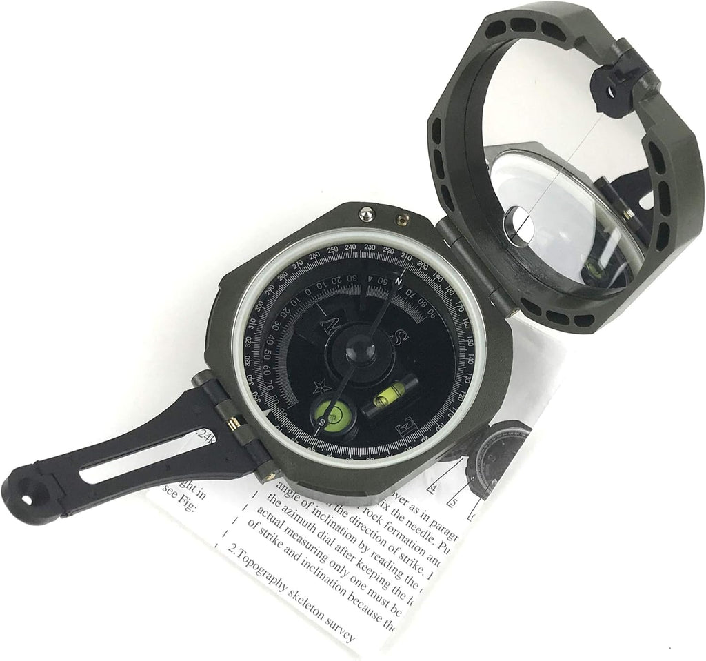 Lensatic Military Compass with Mirror Q680