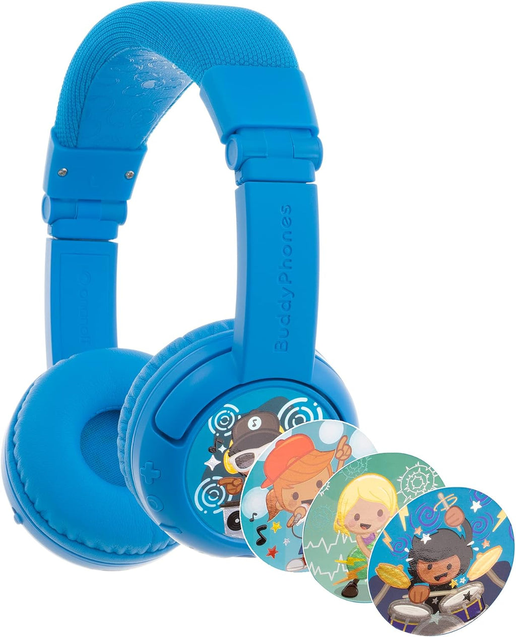 Rose Pink Kids Wireless Bluetooth Headphones Pack of 2 C9470
