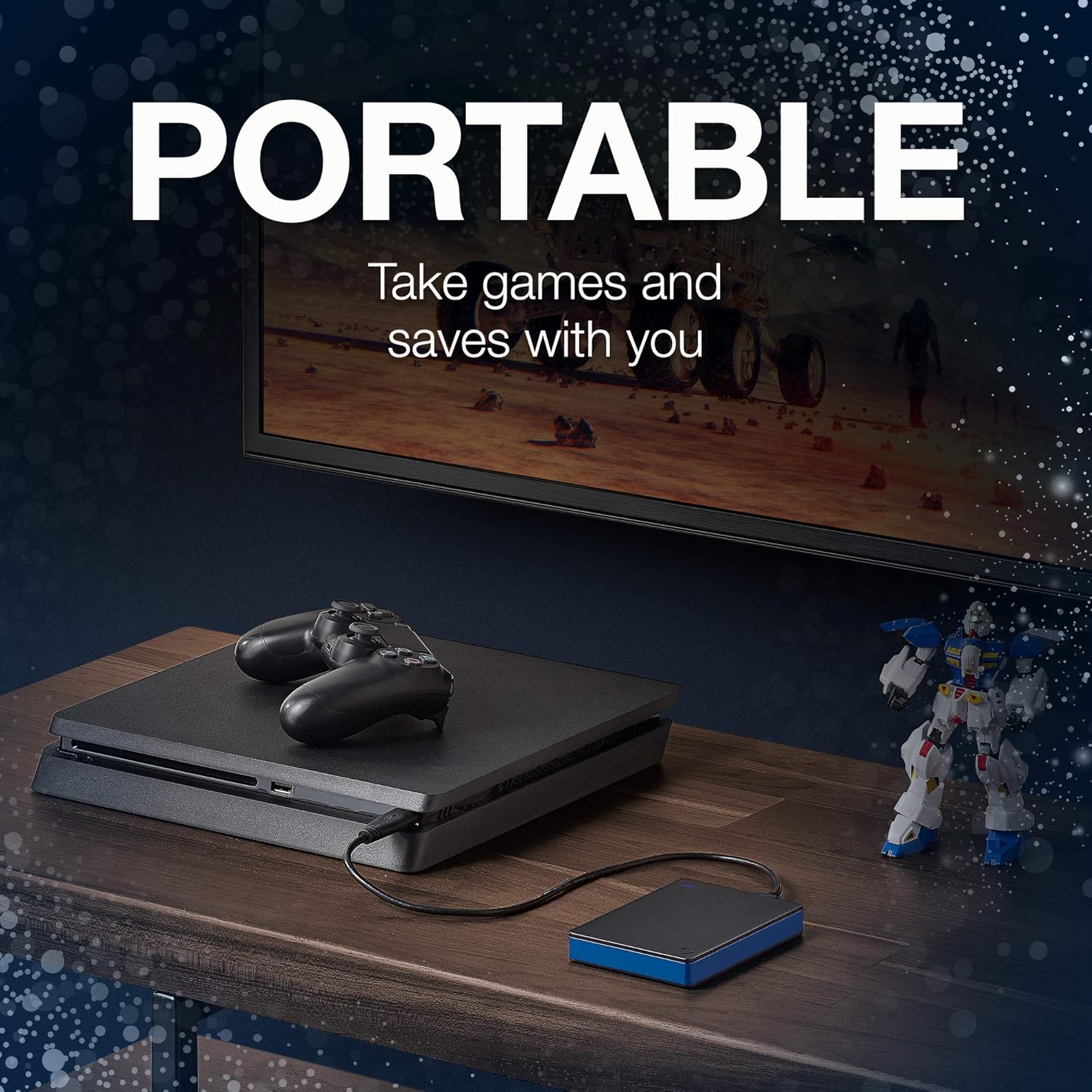 2TB External Hard Drive Portable HDD W456
