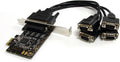 4 Port PCIe Serial Card RS232 with Cable I434608