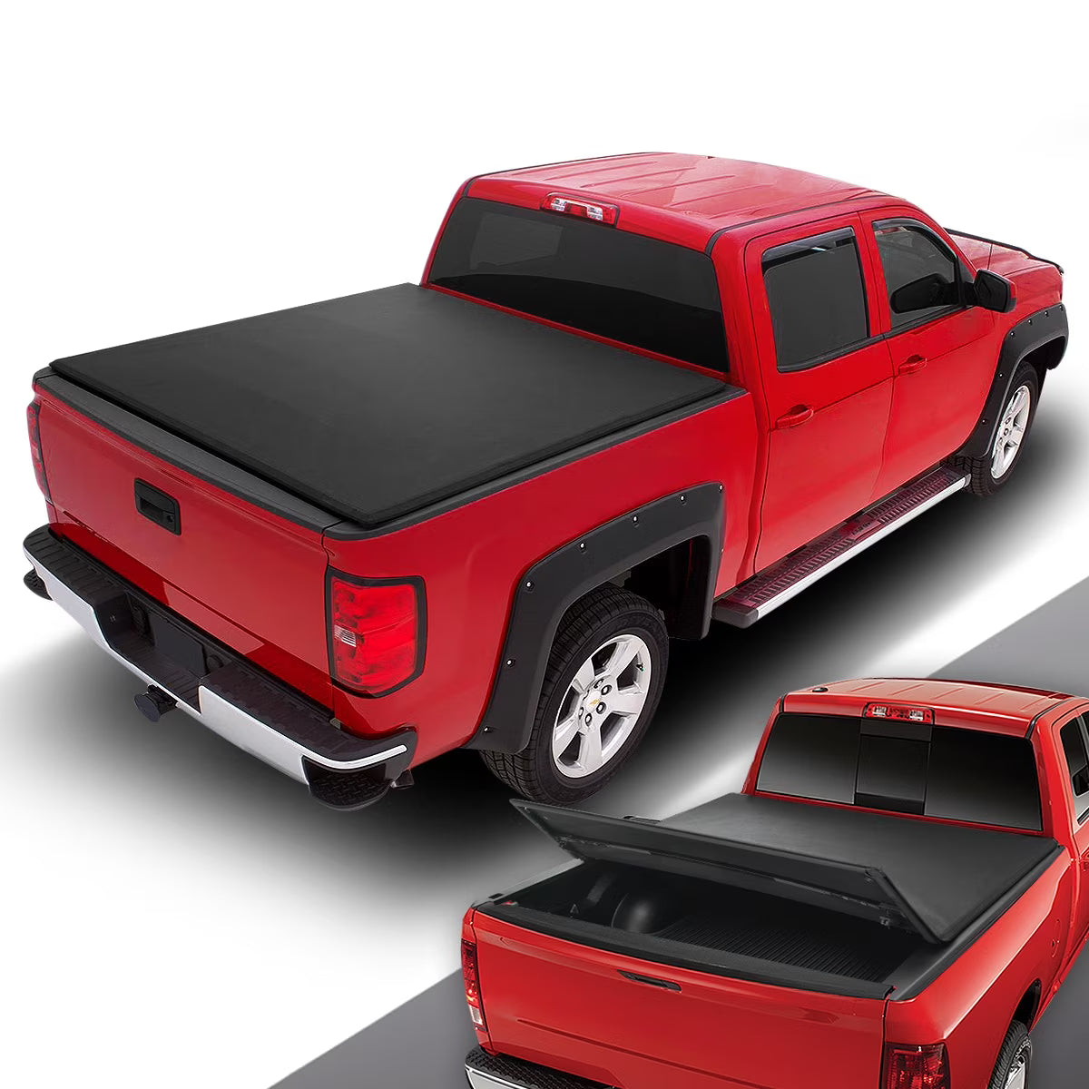 Tri Fold Soft Top Tonneau Cover B412101