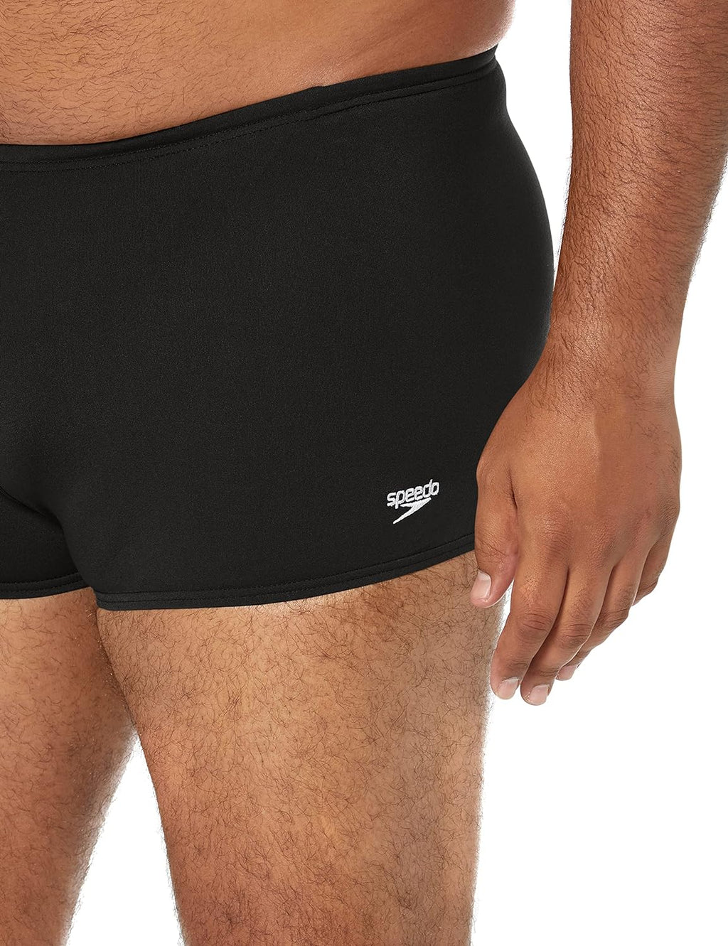 Speedo Black 38 Waist Swim Trunk N50313