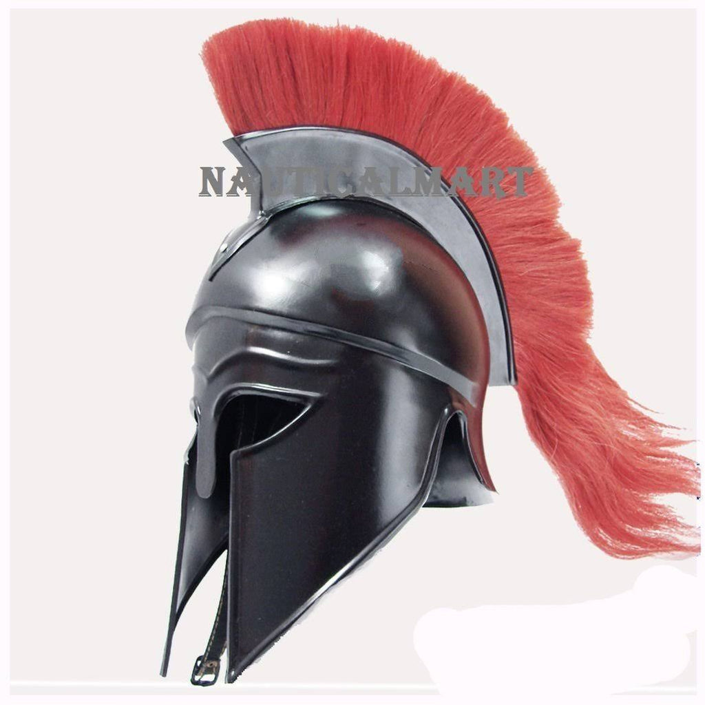 Spartan Helmet with Red Plume L419189