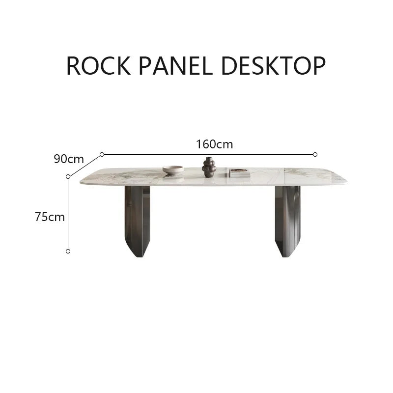 Modern Rock Slab Dining Table L88295