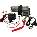 12 Volt DC Electric ATV Winch, 2,500-lb. Capacity, Steel Wire Rope D23363