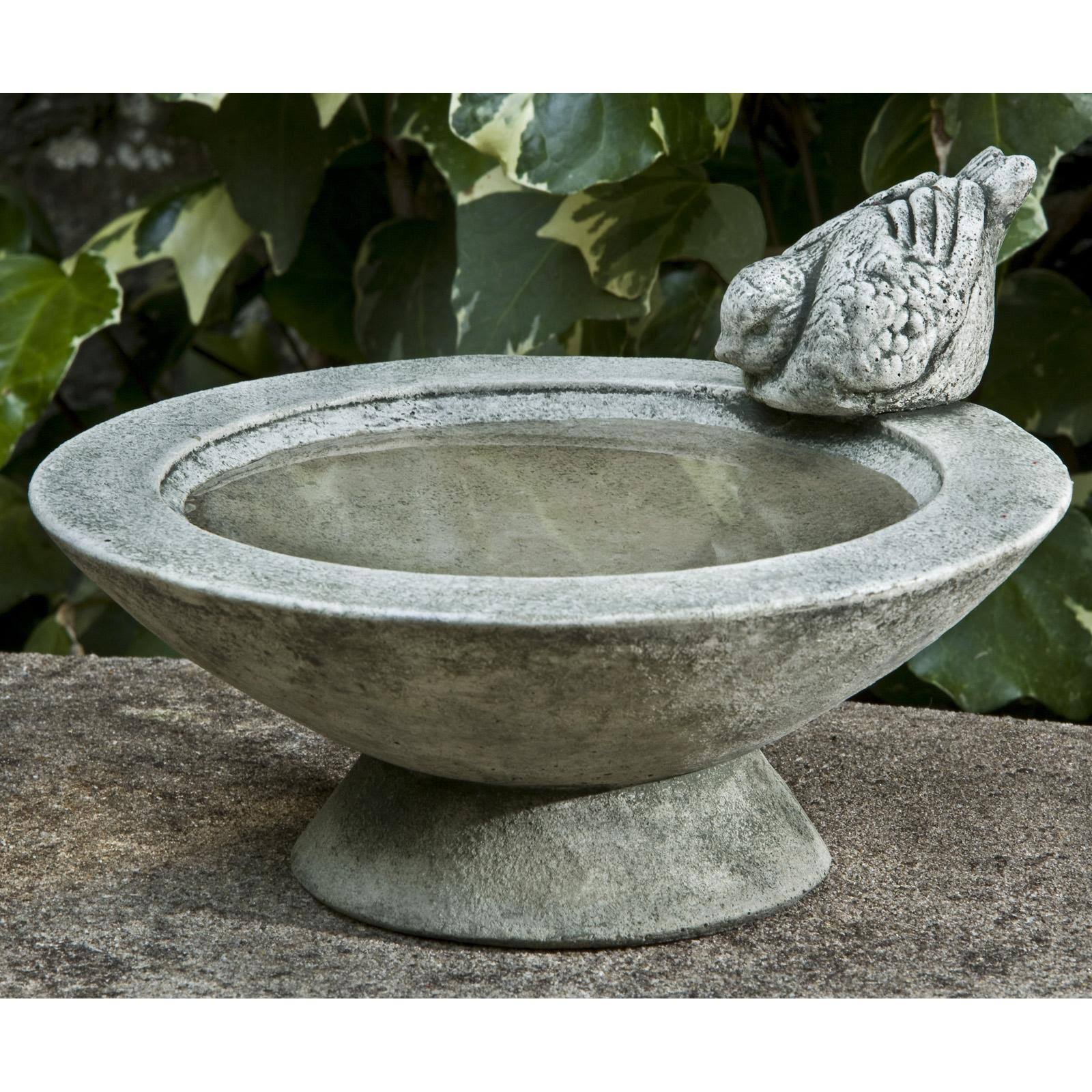 Copper Bronze Birdbath O965