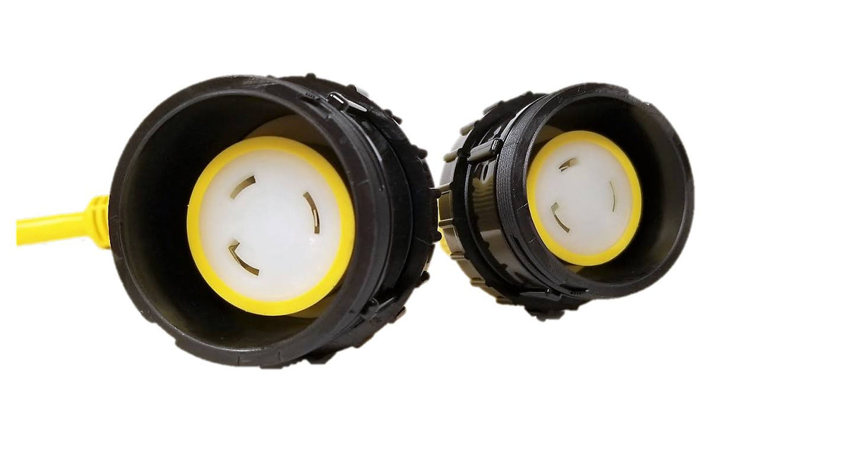 30 Amp Male to (2) 30 Amp Female Shore Power Y-Splitter A5659