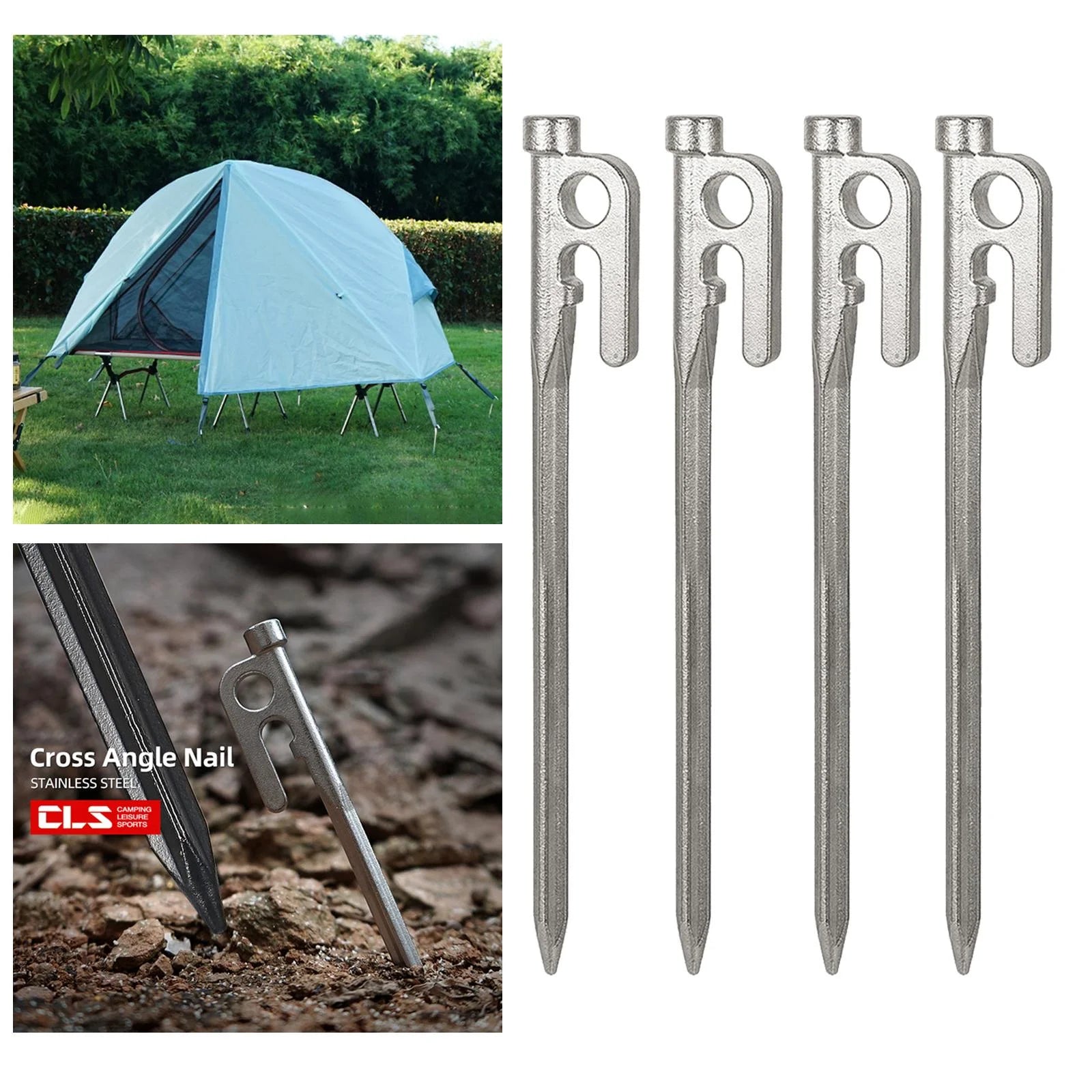 20cm Heavy Duty Garden Stakes S1297