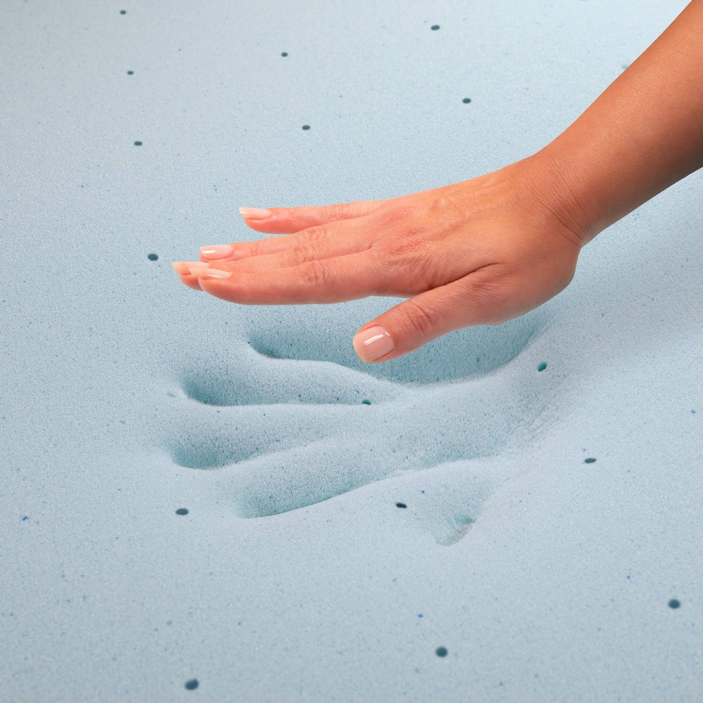 3 inch Cool Gel Memory Foam Mattress Topper Twin P694396