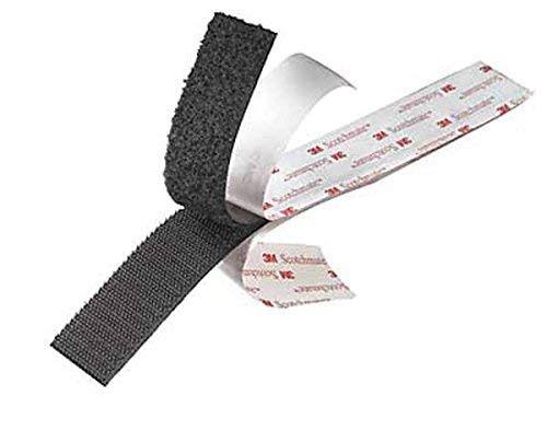 Black 1 in x 50 yd Loop Fastener M9799