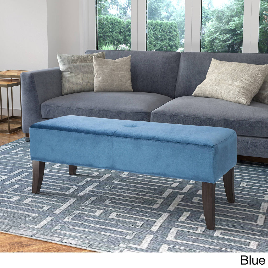Blue Velvet Bench V242