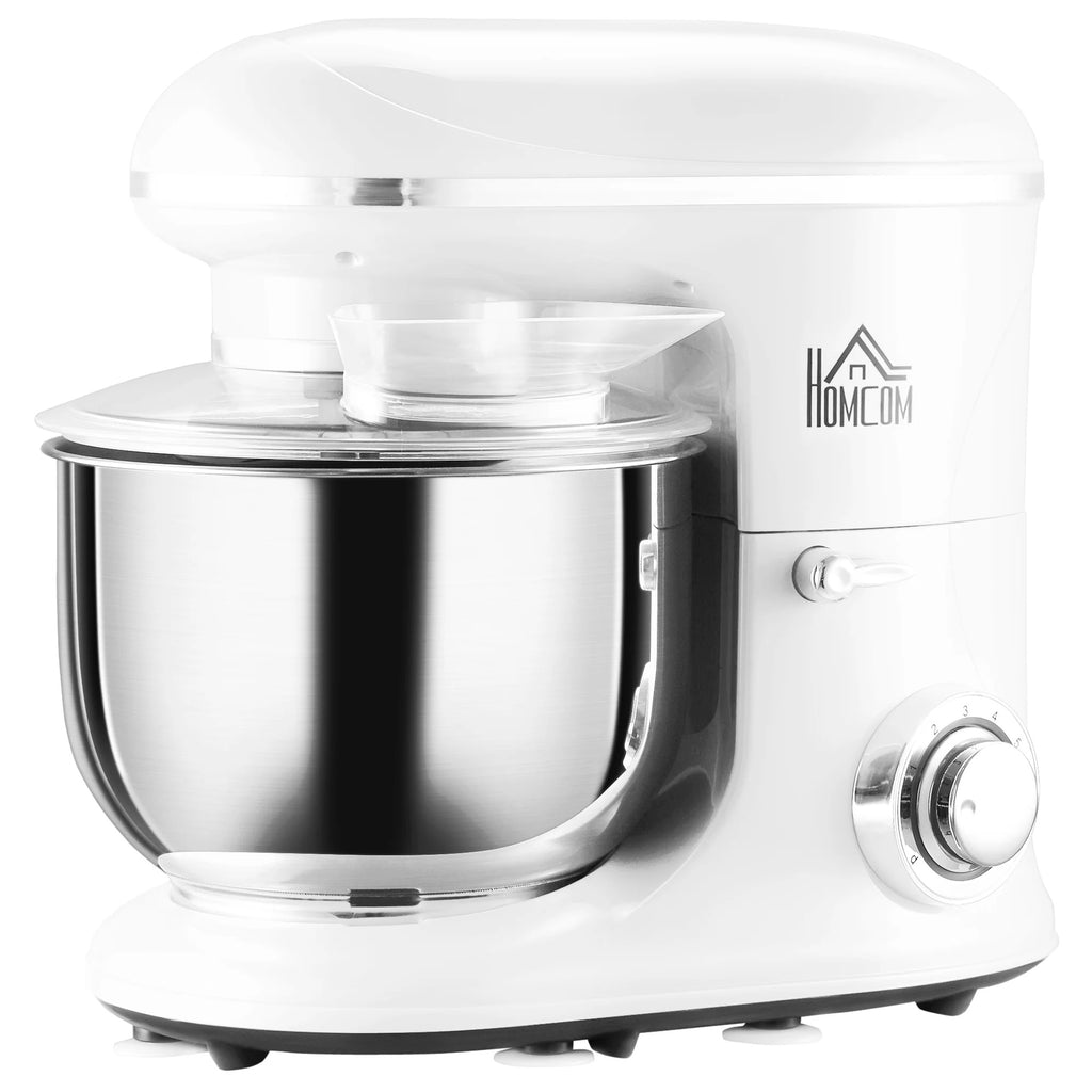 600W Tilt Head Stand Mixer with 6 Qt Stainless Steel Bowl D96114