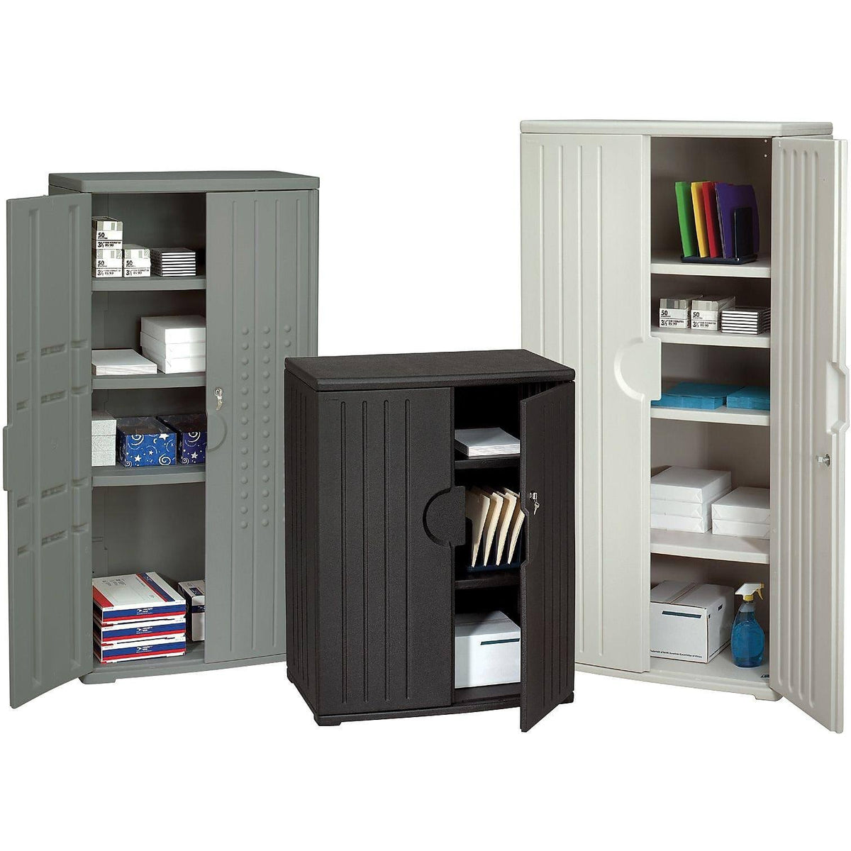 Black Storage Cabinet P272