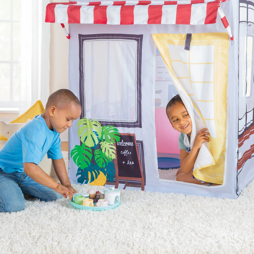 Kids' Coffee Shop Play Tent Indoor Playhouse S692106