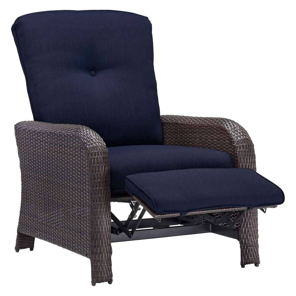 Navy Luxury Recliner F20852