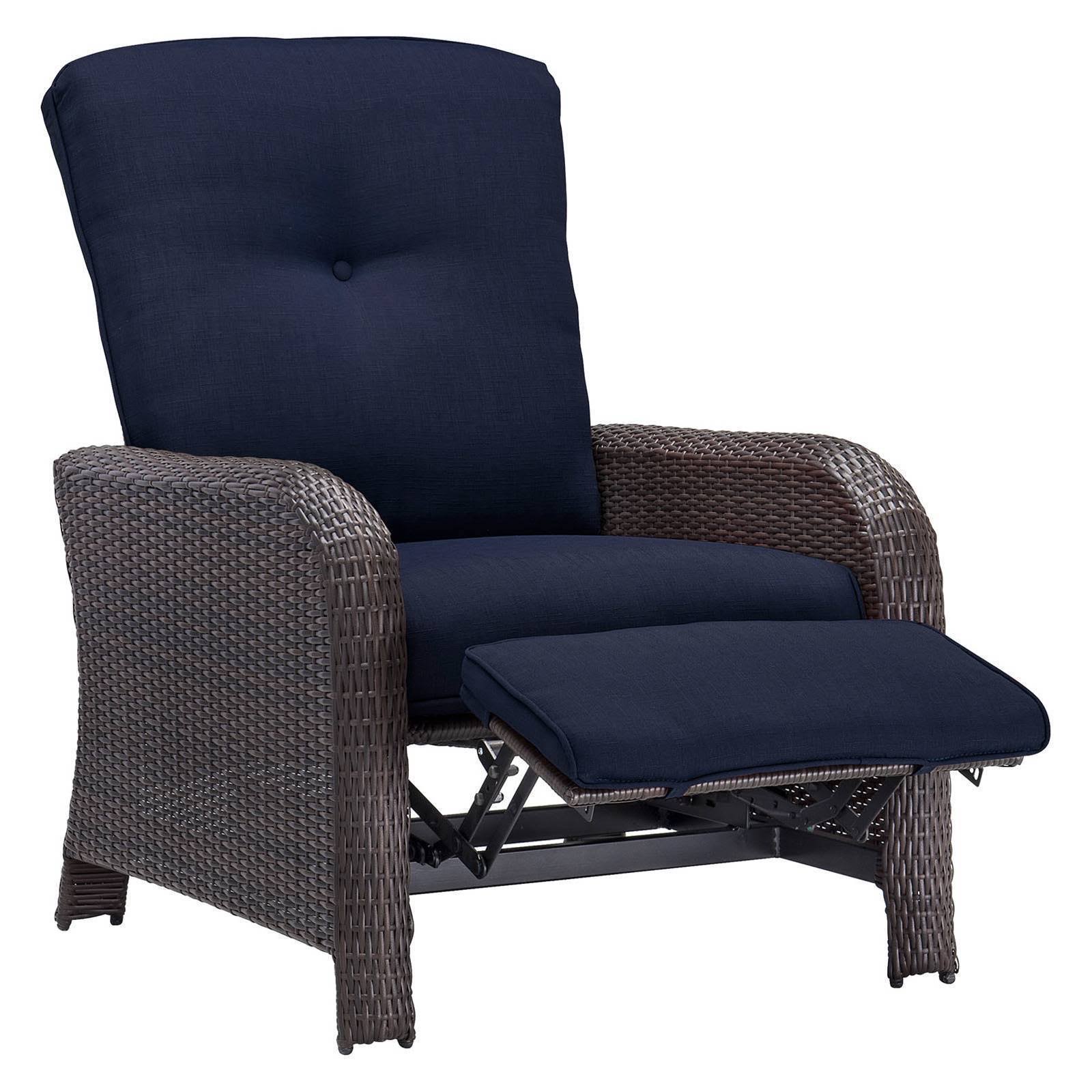 Navy Luxury Recliner F20852