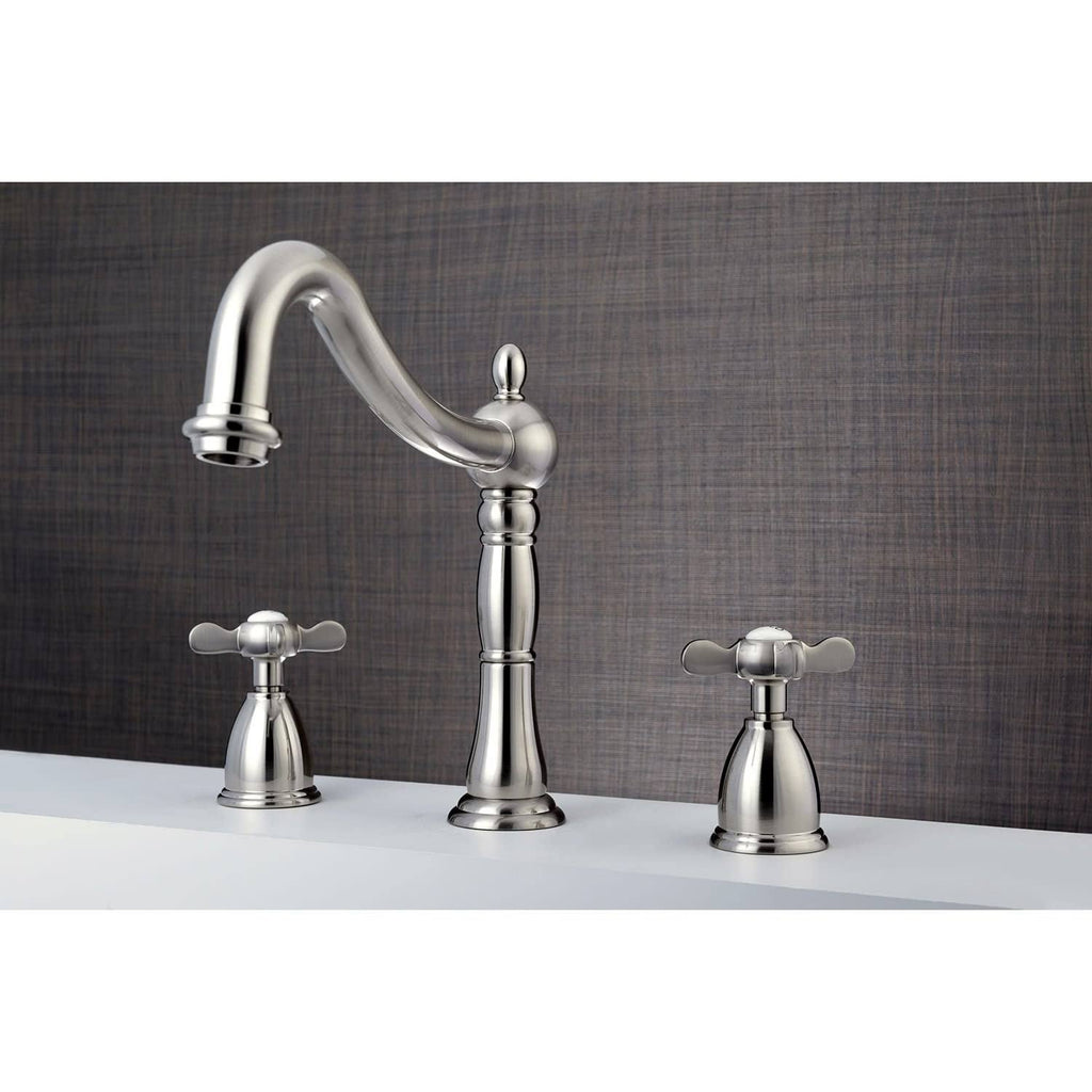 Chrome Roman Tub Filler with Cross Handle N503