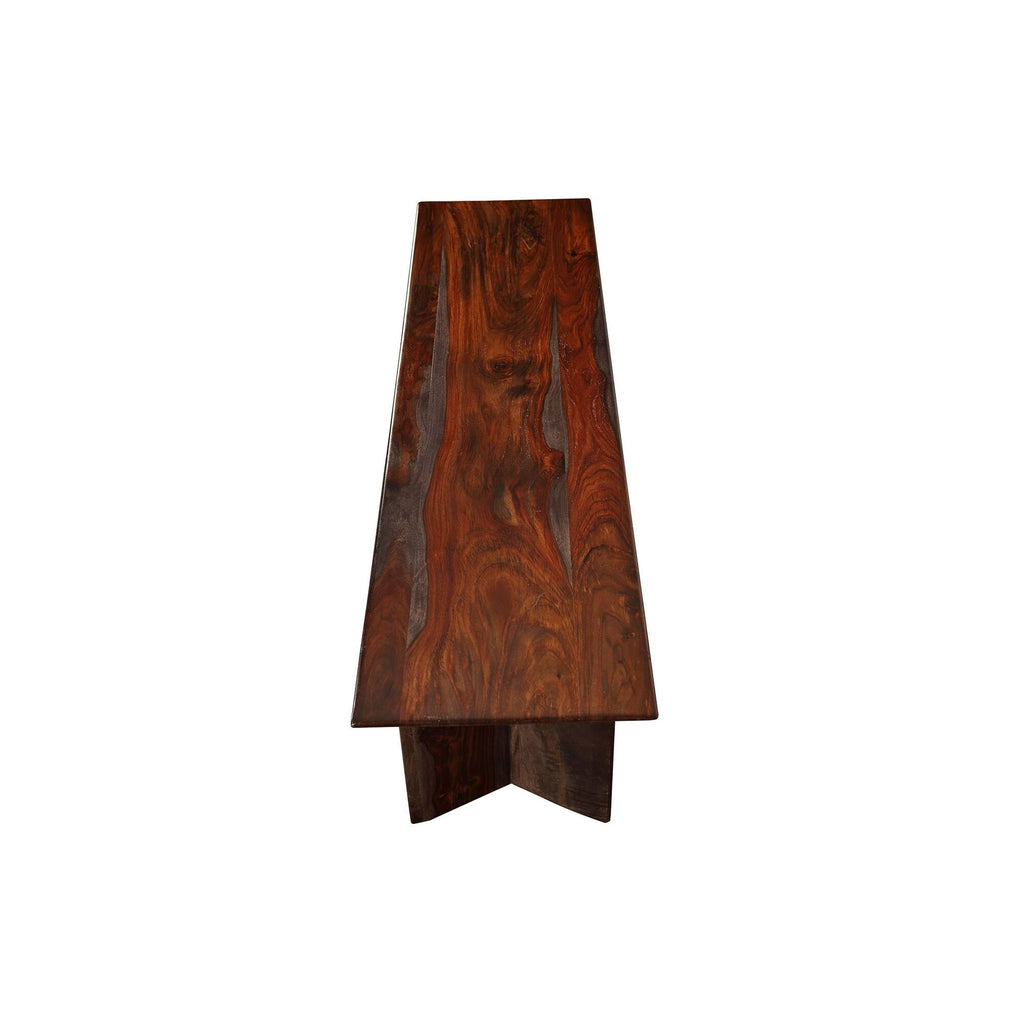 Solid Sheesham Wood Dining Bench W106099