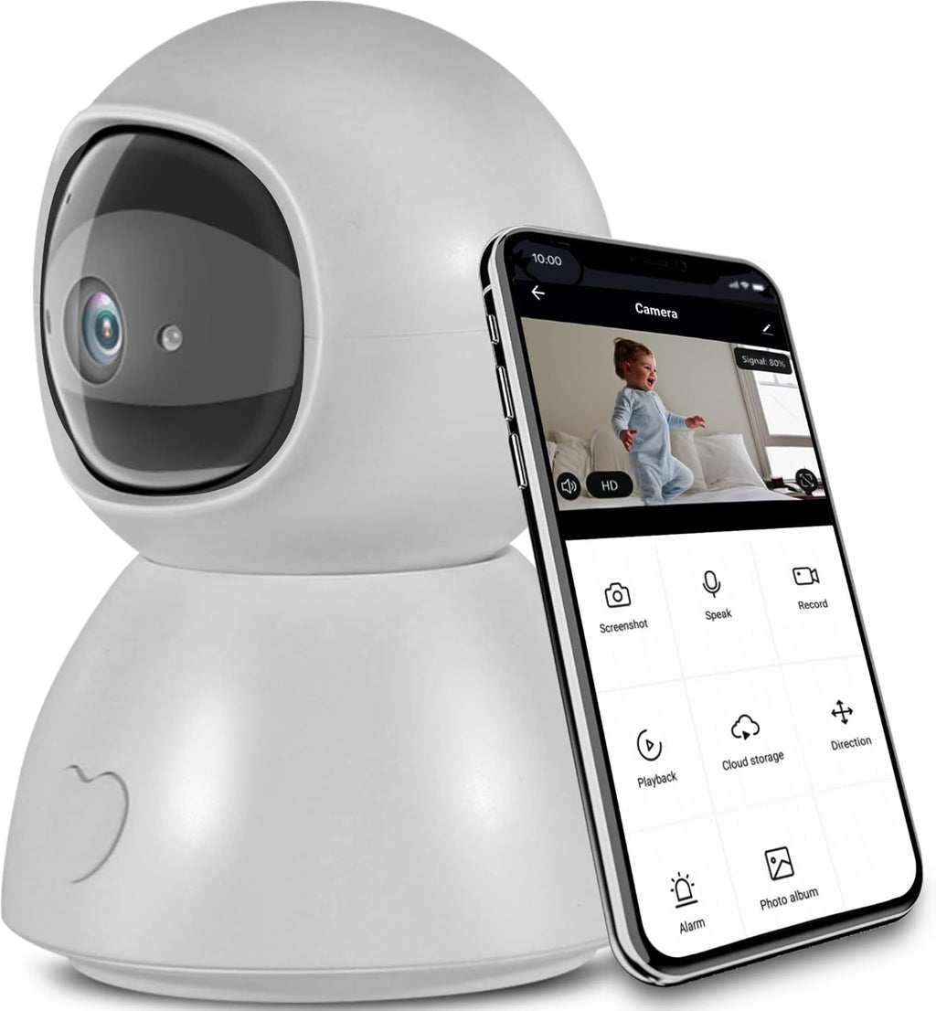 Indoor Plug-in Security Camera with Infrared Night Vision Z374815