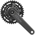 Shimano CUES FC-U6000-2B Crankset - 175mm, 9/10/11-Speed, 36/22t, 110 BCD, Hollowtech II, CL 3mm Outboard, Black X987314