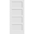 32x22 by 80x22 Shaker 4-Panel Interior Slab Passage Door Primed B11619