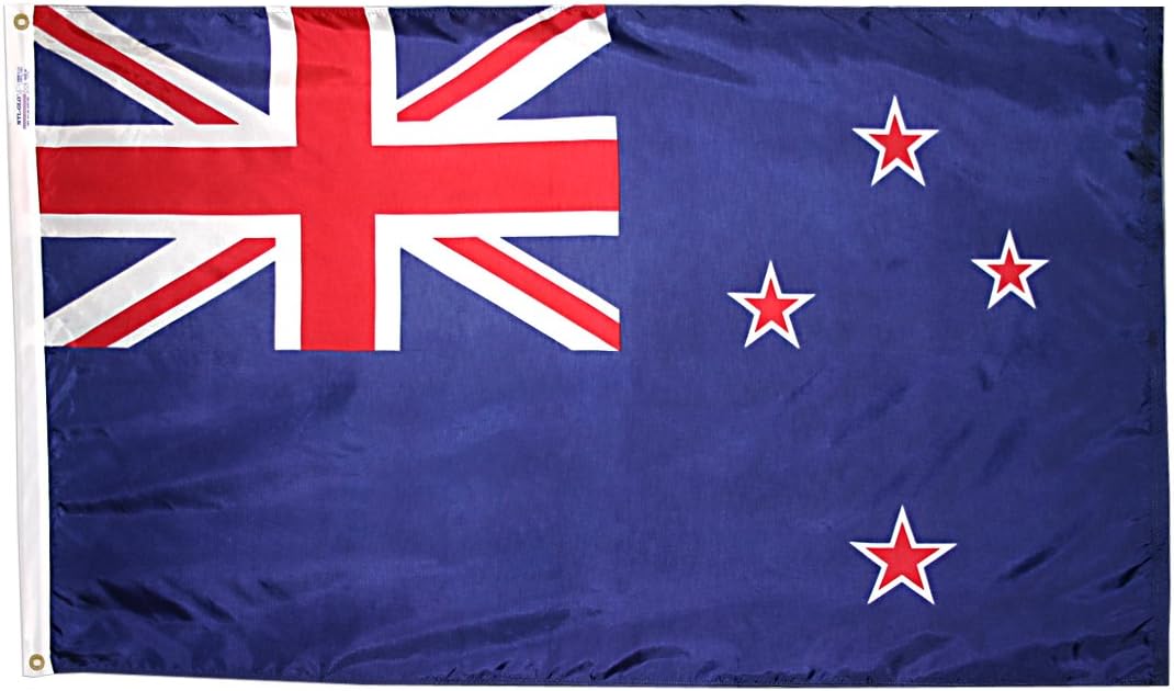 5x8 ft Nylon New Zealand Flag Z439