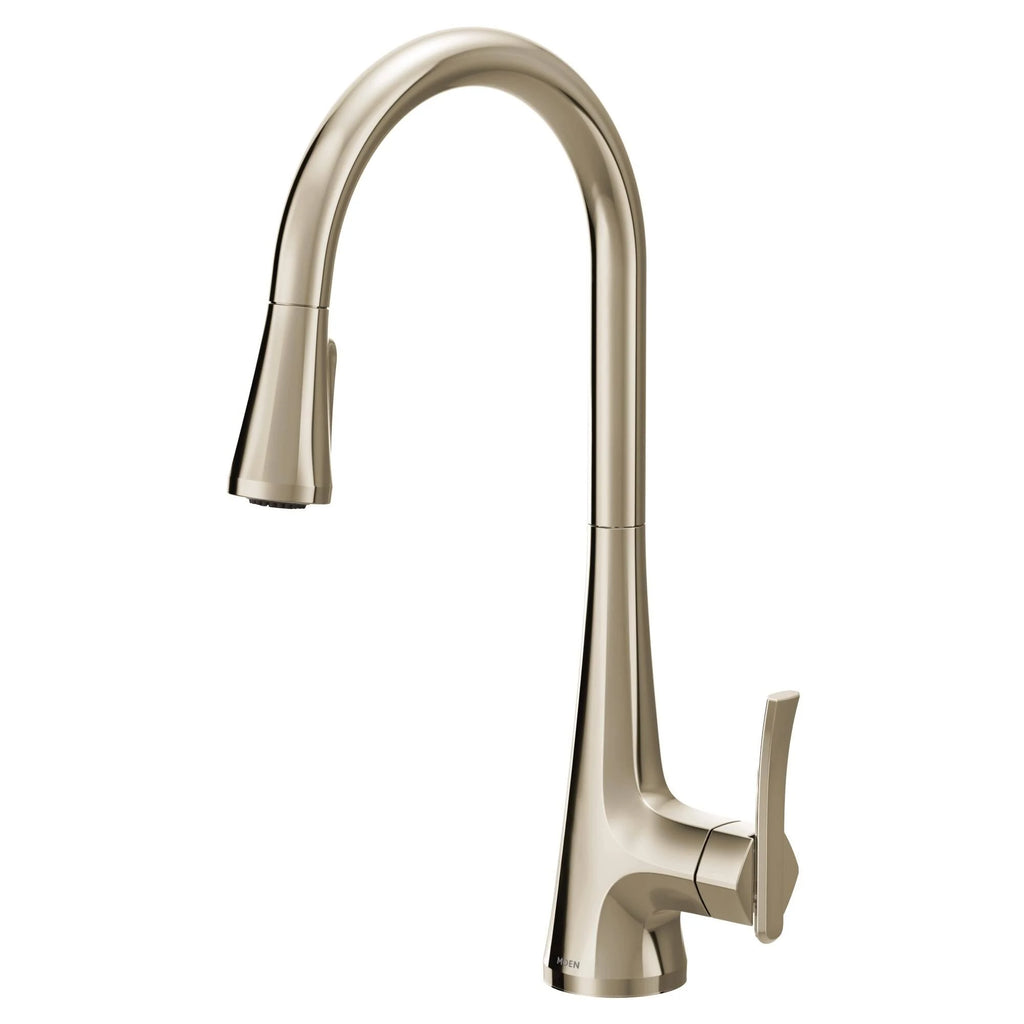 Matte Black One Handle Pulldown Kitchen Faucet R891690