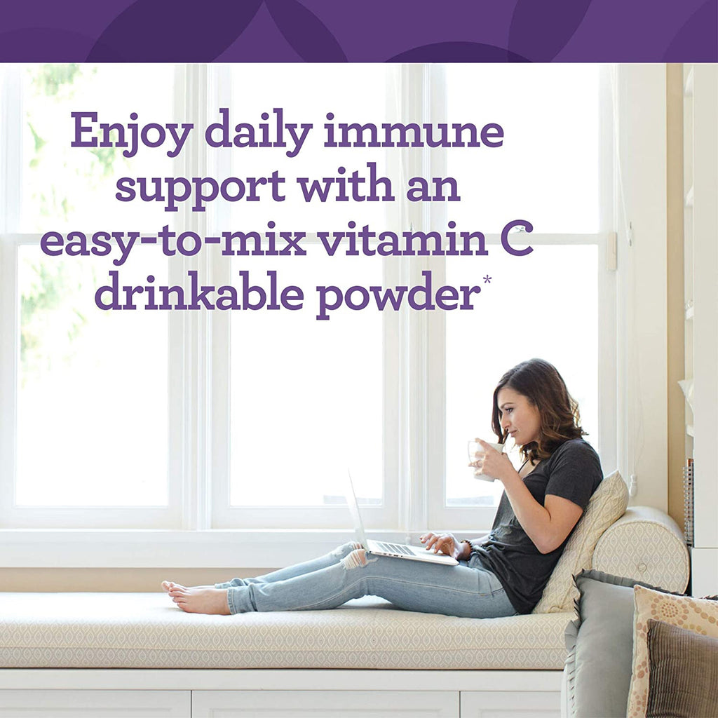 C Complete Powder Antioxidant Vitamin C Supplement Vegetarian Non-GMO 2.96 Oz. 30 Servings W14425